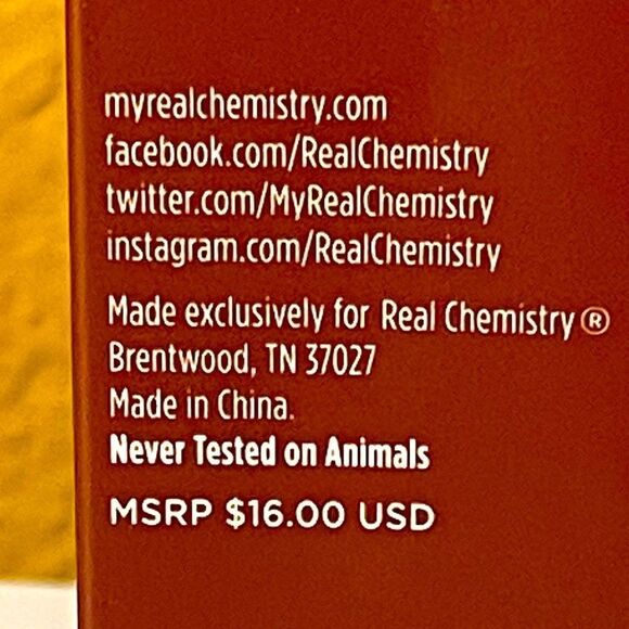 Real CHEMISTRY Environmental Rescue Daily Serum w/ MTHV Complex Full Size - Picture 4 of 16